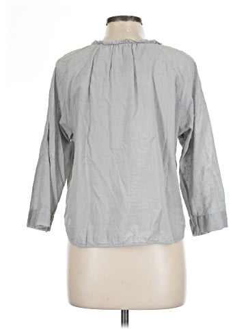 Raquel Allegra 3/4 Sleeve Button-Down Shirt (view 2)