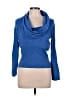 Rafael Blue Long Sleeve Turtleneck Size L - photo 1