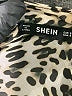Shein 100% Polyester Animal Print Gold Long Sleeve Blouse Size S - photo 7