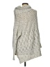Lush Tweed Silver Turtleneck Sweater Size Sm - Med - photo 2