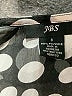 JBS 100% Polyester Polka Dots Black Cocktail Dress Size 8 - photo 7