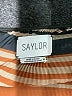 Saylor 100% Polyester Print Brown Cocktail Dress Size M - photo 6