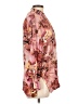 Assorted Brands 100% Viscose Floral Pink Long Sleeve Blouse Size L (estimated) - photo 4