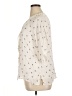 St. John 100% Silk Ivory 3/4 Sleeve Silk Top Size XL - photo 5