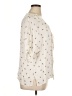 St. John 100% Silk Ivory 3/4 Sleeve Silk Top Size XL - photo 4