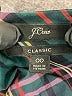 J.Crew 100% Cotton Plaid Green Long Sleeve Button-Down Shirt Size 00 - photo 7