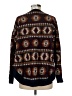 Telluride Clothing Co 100% Acrylic Print Brown Pullover Sweater Size M - photo 2