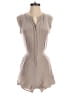 BCBGMAXAZRIA Solid Gray Romper Size XXS - photo 1