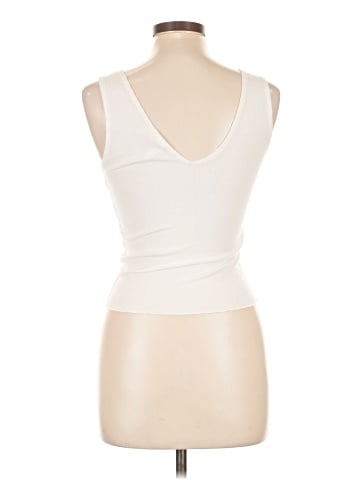 Caution to the Wind Sleeveless Button-Down Shirt (view 2)