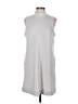 SPANX Solid Gray Casual Dress Size L - photo 1
