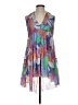 FRNCH Print Blue Cocktail Dress Size XS - photo 1