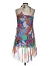 FRNCH Print Blue Cocktail Dress Size XS - photo 2