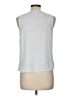 Nine West 100% Polyester Blue Sleeveless Blouse Size M (petite) - photo 2