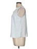 Nine West 100% Polyester Blue Sleeveless Blouse Size M (petite) - photo 5