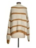 Miracle Stripes Tan Pullover Sweater Size S - photo 2