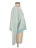 John & Jenn 100% Acrylic Animal Print Teal Blue Pullover Sweater Size S (estimated) - photo 4