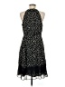 Mcginn 100% Polyester Polka Dots Black Cocktail Dress Size 8 - photo 2