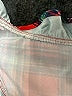 Unbranded 100% Polyester Plaid Red Short Sleeve Blouse Size S - photo 7
