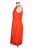 J.Crew 100% Polyester Solid Orange Cocktail Dress Size 6 - photo 5
