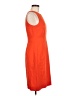 J.Crew 100% Polyester Solid Orange Cocktail Dress Size 6 - photo 4
