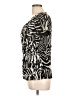 Style&Co 100% Nylon Black Short Sleeve Blouse Size L - photo 5