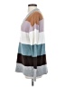 Halogen Color Block Stripes Gray Pullover Sweater Size S - photo 5