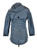 Burberry Brit 100% Polyester Blue Trenchcoat Size 6 - photo 2