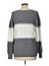Unbranded Chevron-herringbone Gray Pullover Sweater Size L - photo 2