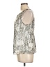ECI 100% Polyester Silver Tank Top Size 10 - photo 5