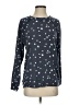 Caslon Stars Gray Long Sleeve Blouse Size S - photo 1