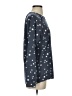 Caslon Stars Gray Long Sleeve Blouse Size S - photo 4
