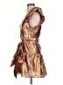 LoveShackFancy Metallic Gold Cocktail Dress Size 4 - photo 5