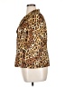 Tahari by ASL 100% Polyester Animal Print Brown 3/4 Sleeve Blouse Size 16W - photo 5