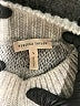 Rebecca Taylor Tweed Gray Turtleneck Sweater Size S - photo 7