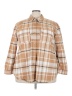 Lane Bryant 100% Cotton Tan Coat Size 22 - 24 - photo 1