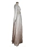 Soieblu 100% Polyester Silver Casual Dress Size M - photo 4