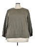 M Magaschoni Gray Green Sweatshirt Size 3X - photo 1
