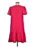 DKNY 100% Polyester Solid Pink Casual Dress Size 8 - photo 2
