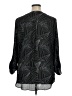 Apt. 9 100% Polyester Graphic Black 3/4 Sleeve Blouse Size XL - photo 2