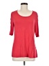 Keren Hart Red Short Sleeve Top Size M - photo 1