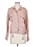 Rails 100% Cupro Pink Long Sleeve Blouse Size S - photo 1