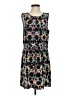 Tibi Print Black Casual Dress Size 2 - photo 1