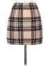 Shein Plaid Tan Casual Skirt Size XS - photo 2