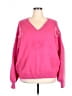 Unbranded Hearts Pink Pullover Sweater Size 2X - photo 1