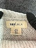 Yes Lola Silver Turtleneck Sweater Size S - photo 7