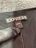 Express 100% Polyester Solid Black Romper Size 0 - photo 4