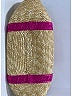 OFF-WHITE Tropical Pink Tan Raffia Commercial Tote One size - photo 4