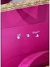 OFF-WHITE Tropical Pink Tan Raffia Commercial Tote One size - photo 8