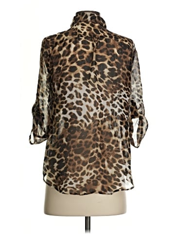 Ambiance Apparel 3/4 Sleeve Blouse (view 2)
