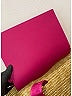 OFF-WHITE Tropical Pink Tan Raffia Commercial Tote One size - photo 5